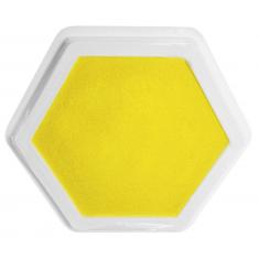 Riesenstempelkissen gelb