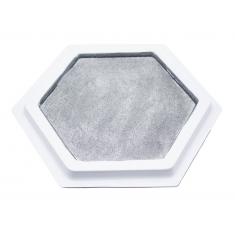 Riesenstempelkissen silber
