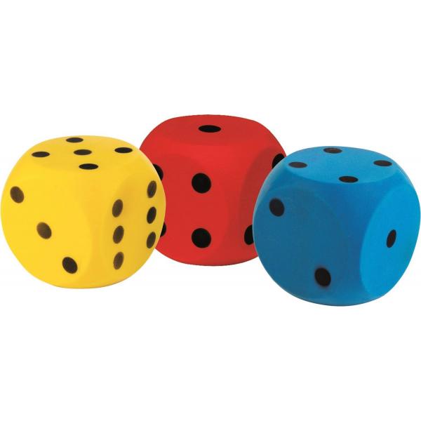 Foam cube 15.5 cm - Eduplay-120732