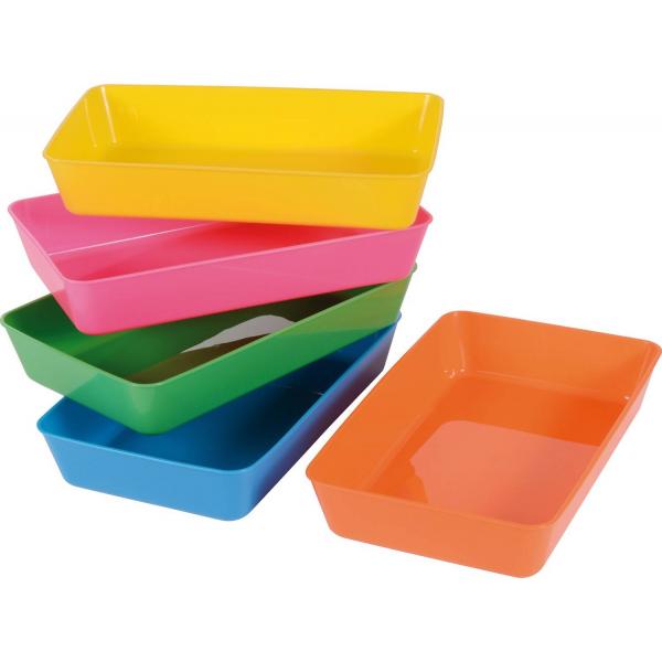 Material trays set of 5 size XL - Eduplay-120758