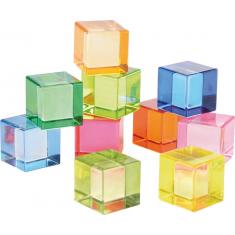 Acryl Steine 10er Set sortiert