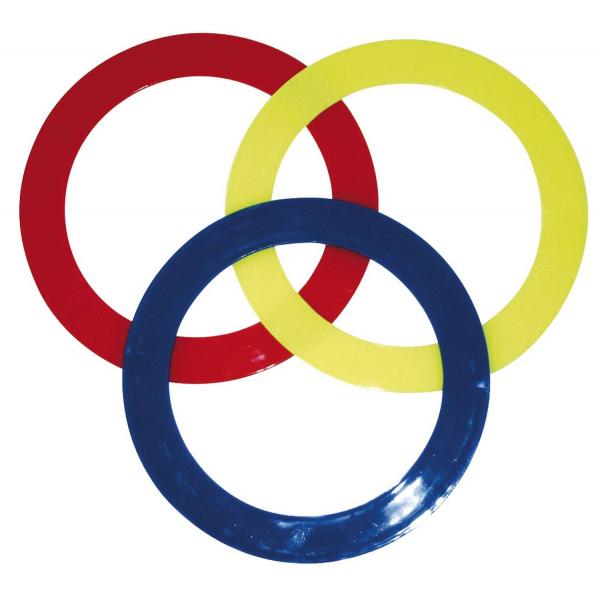 Anillos de malabarismo de 24 cm, juego de 3 - Eduplay-170010