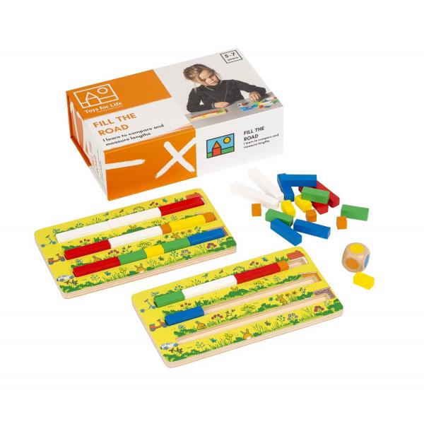 Jeu de mesure - Complète la route  - Eduplay-120844
