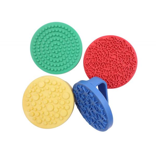 Palm Printers Rubber set of 4 - Eduplay-370031