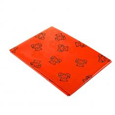 Support de protection contre les éclaboussures ourson rouge