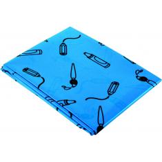 Support de protection contre les éclaboussures marqueur bleu