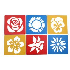 Stencil Blumen