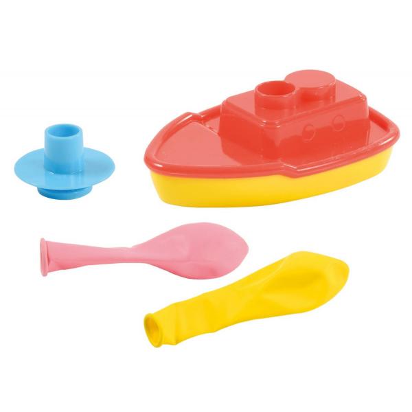 Barco de globos, con 2 globos, Dimensiones: 8,5 x 6 x 2,7 cm - Eduplay-130198