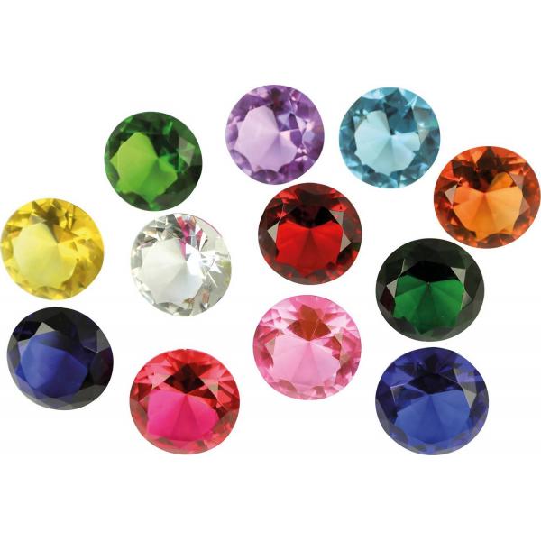 Diamantes de 60 mm, juego de 12 - Eduplay-130245