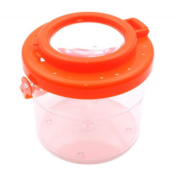 Cubo para insectos con lupa 10,5x12 cm - Eduplay-150091