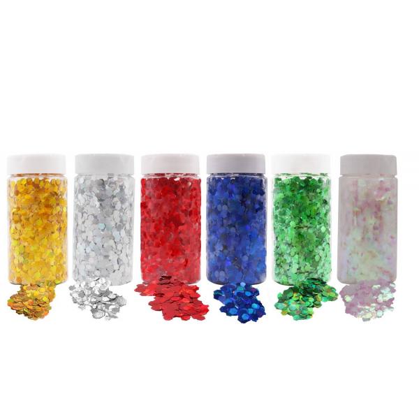 Glitter 6mm 200g silver - Eduplay-370184