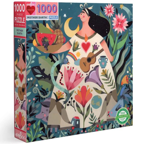 Puzzle 500p Mother Earth - Eeboo-PZTMOE