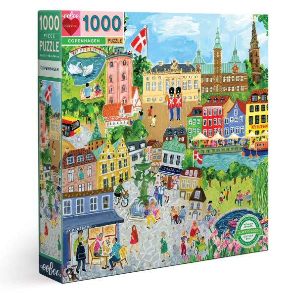 Puzzle 1000p Copenhagen - Eeboo-PZTCOP