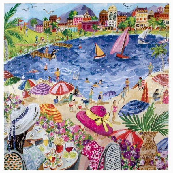 Puzzle 1000 Teile: Mittagessen am Meer - Eeboo-PZT117