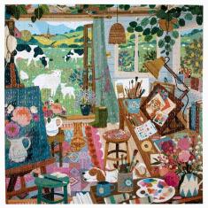 Puzzle 1000 pieces : Artist's cottage