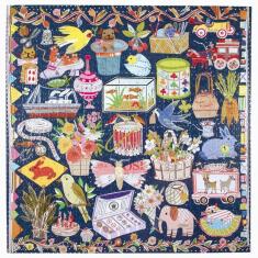 Puzzle 1000 pieces : The cat & the yarn
