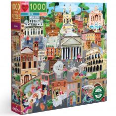Puzzle 1000 pièces :  Rome