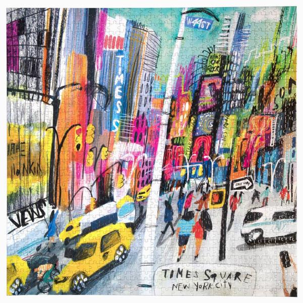  Puzzle 1000 piezas: TIMES SQUARE - Eeboo-PZTTMS