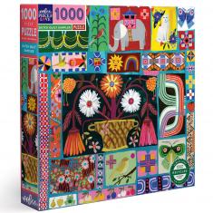 1000 piece puzzle : Dutch Quilt Sampler