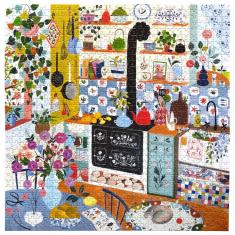 1000 piece puzzle: Morning kitchen