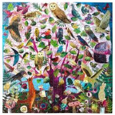 1000 piece puzzle: Owl assembly