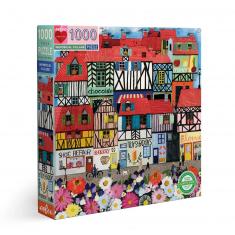 1000 piece puzzle: Whimsical Village