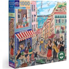 Puzzle 1000 pièces : Lisbonne