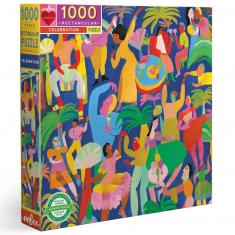 1000-teiliges quadratisches Puzzle: Party