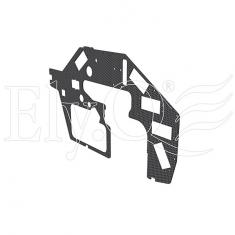 EQ30004 Chassis principal Carbone 2mm (V50c)