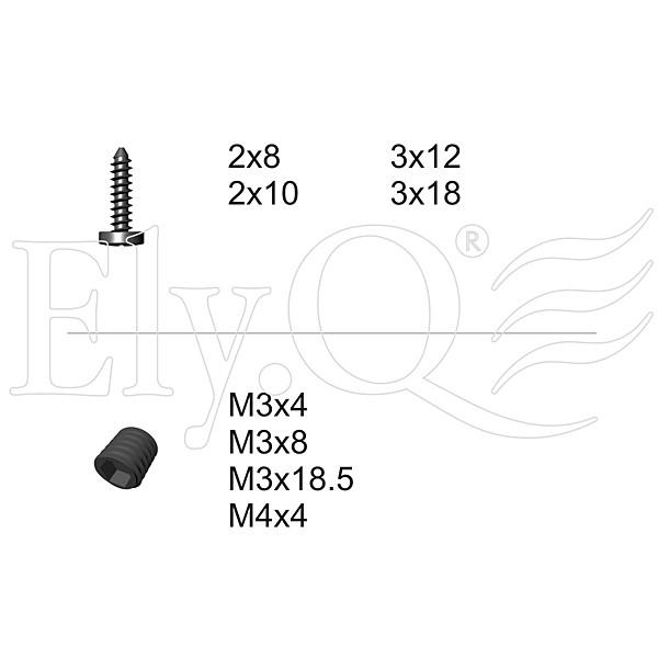 EQ2052 Sachet de Vis (10pcs each) - ELYQ-8708500A
