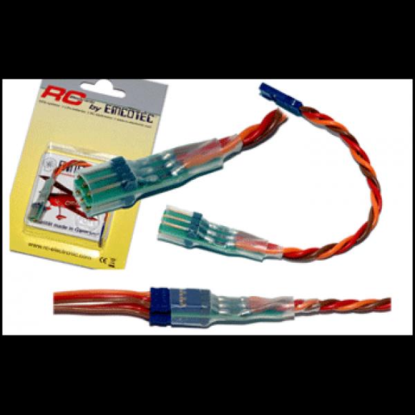 Servo V cable(JR) Cordon Y 10cm EMCOTEC - A81040