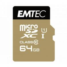 MicroSDXC 64Go EMTEC + adaptat