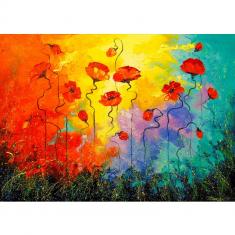 Puzzle 1000 pièces : Magic Poppies 