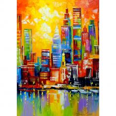 Puzzle 1000 pièces : Bright New York City 