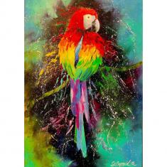 Puzzle 1000 pièces : Colorful Parrot 