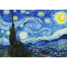 Puzzle 1000 pièces : Vincent Van Gogh : La nuit étoilée   