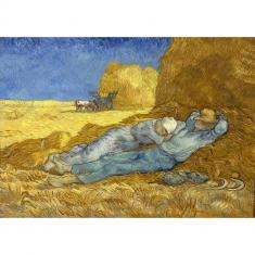 Puzzle 1000 pièces : Vincent Van Gogh : La Sieste   