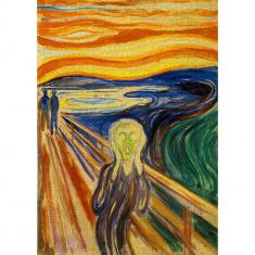 Puzzle 1000 pièces : Edvard Munch : Le Cri   