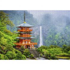 Puzzle 1000 pièces : Seiganto -ji Pagoda - Japan 