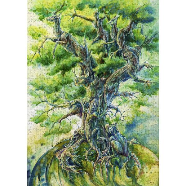 Puzzle 1000 piezas: Árbol de la vida     - Enjoy-2016