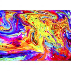 Puzzle 1000 pièces : Rainbow Marble 