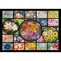 Puzzle 1000 pièces : Le jardin fleuri de Lacy   