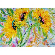 Puzzle 1000 pièces : Sunflower Joy 