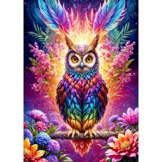 Puzzle 1000 pièces : Neon Owl  