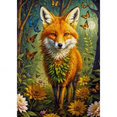 Puzzle 1000 pièces : Enchanted Fox 