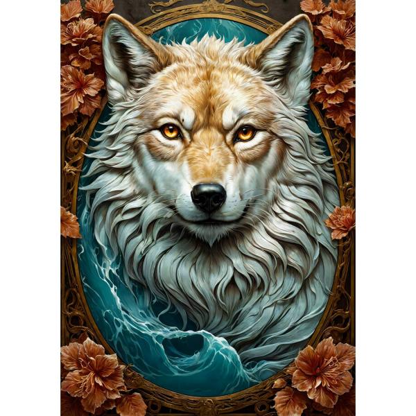 Puzzle 1000 Pièces : Le Loup - Enjoy-2166