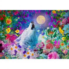 Puzzle de 1000 Piezas  : Luna del lobo