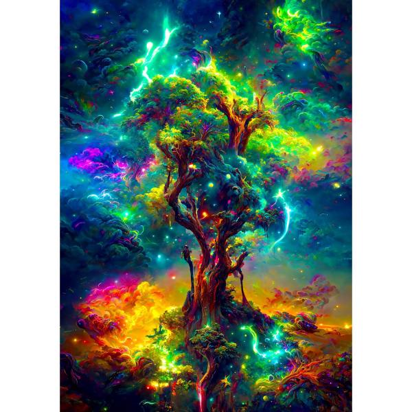 Puzzle 1000 pièces : Cosmic Tree of Life  - Enjoy-2197