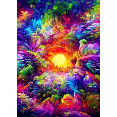 Puzzle 1000 pièces : Rainbow Tropic 