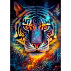 Puzzle 1000 Pièces : La résilience du Tigre